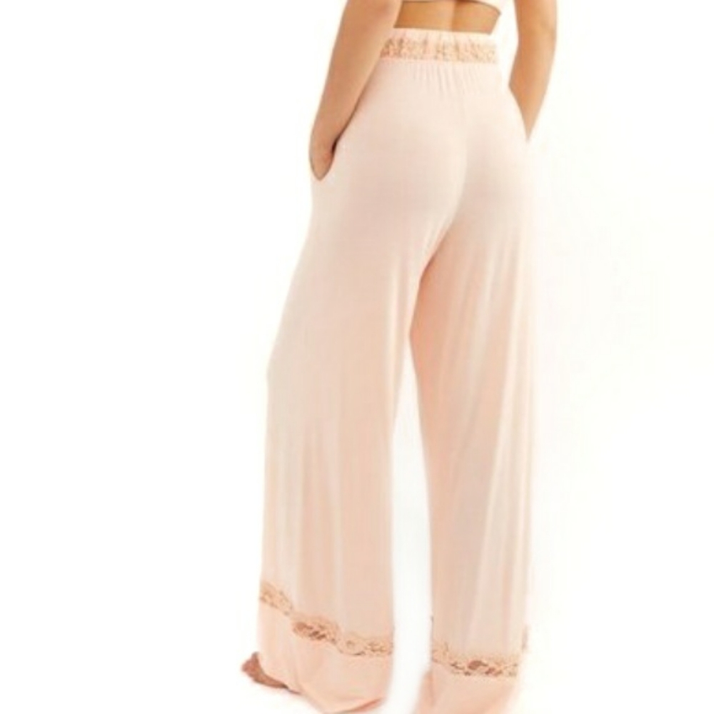 Last One FREE PEOPLE Maddie pajama bottom lounge sleep pant - Picture 9 of 9